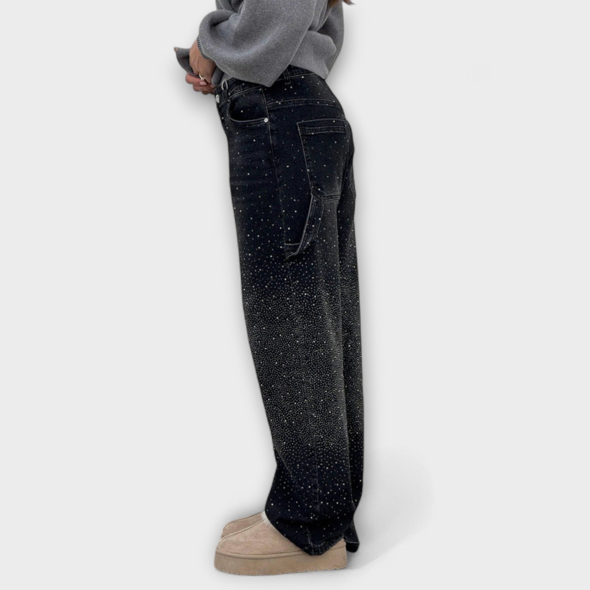 Élise™ - Denim Balloon Carpenter Jeans