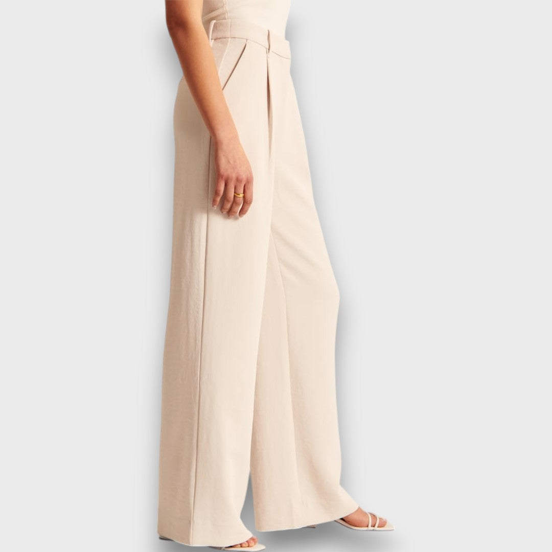 Élise™ – High-Waisted Wide-Leg Trousers