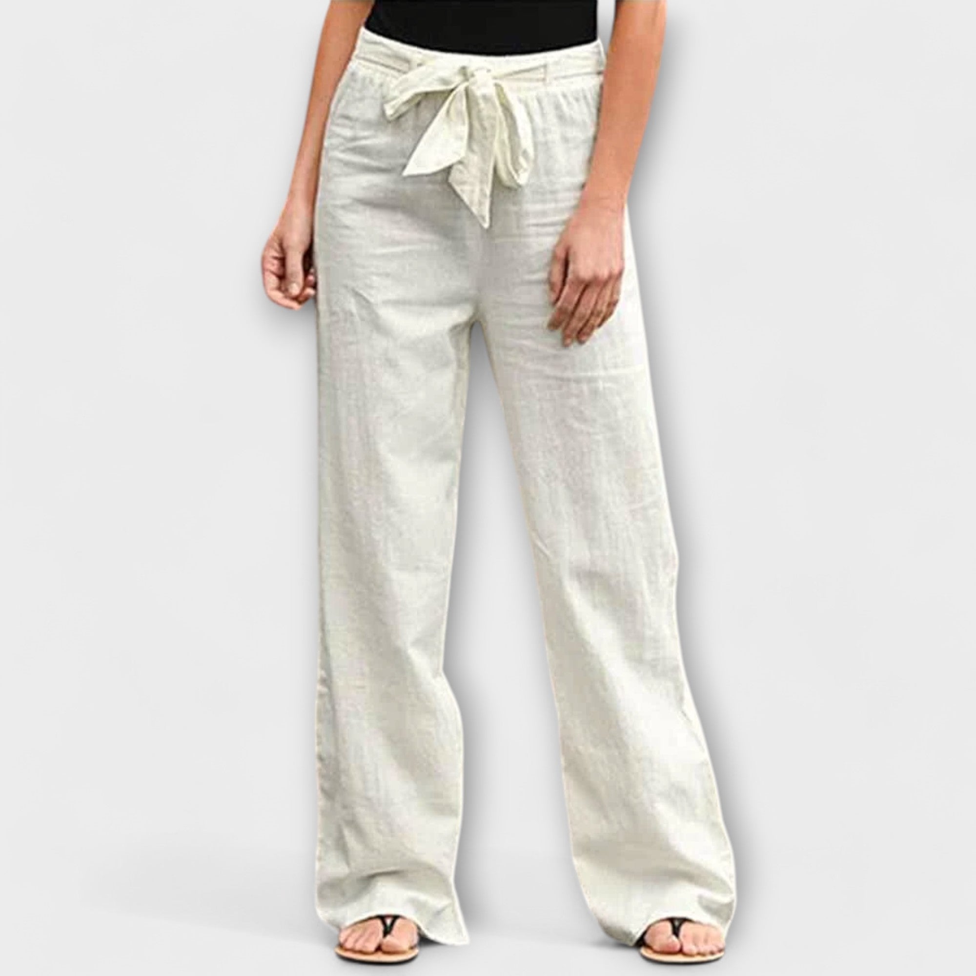 Élise™ - Lightweight Linen Trousers