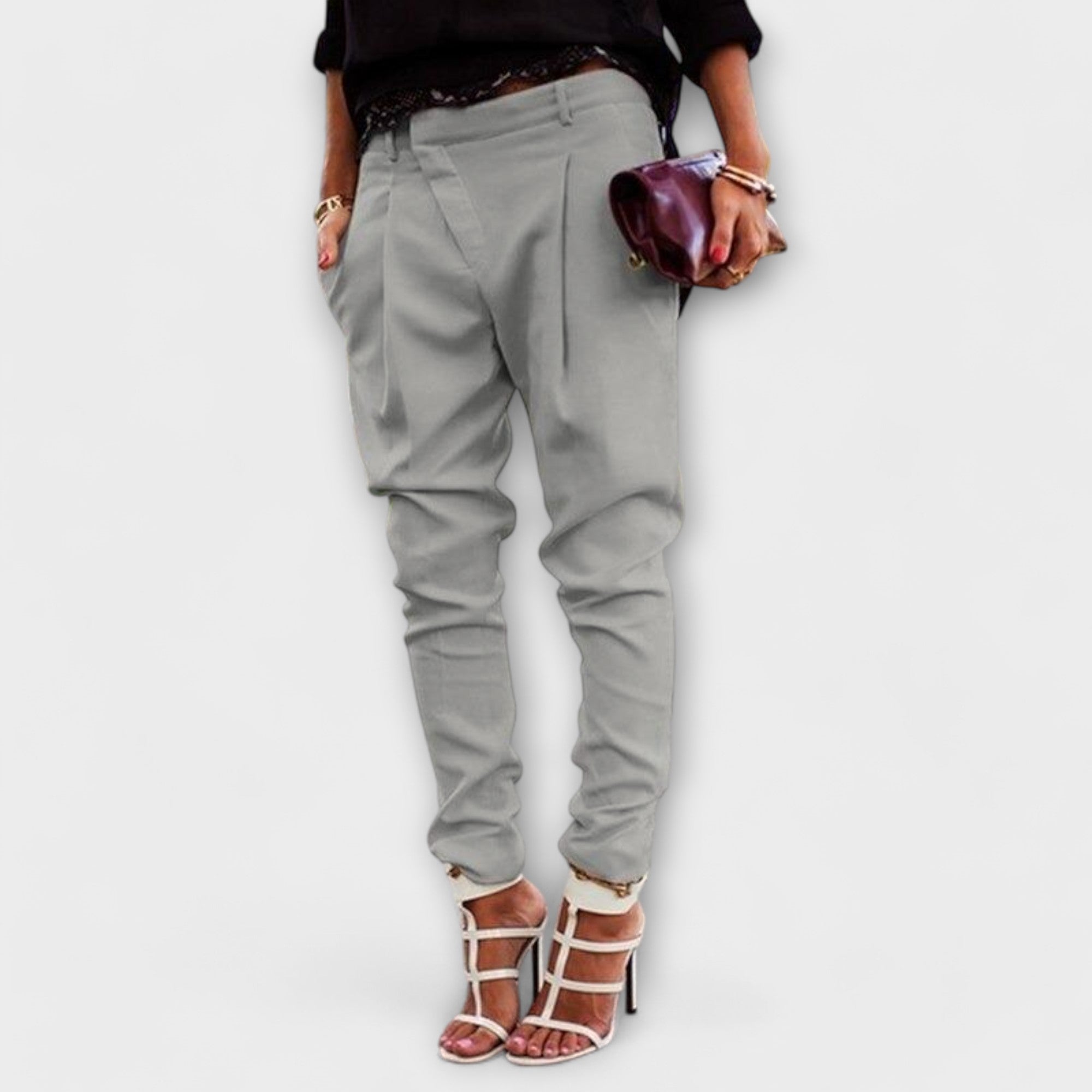 Élise™ - Elegant Tapered Trousers