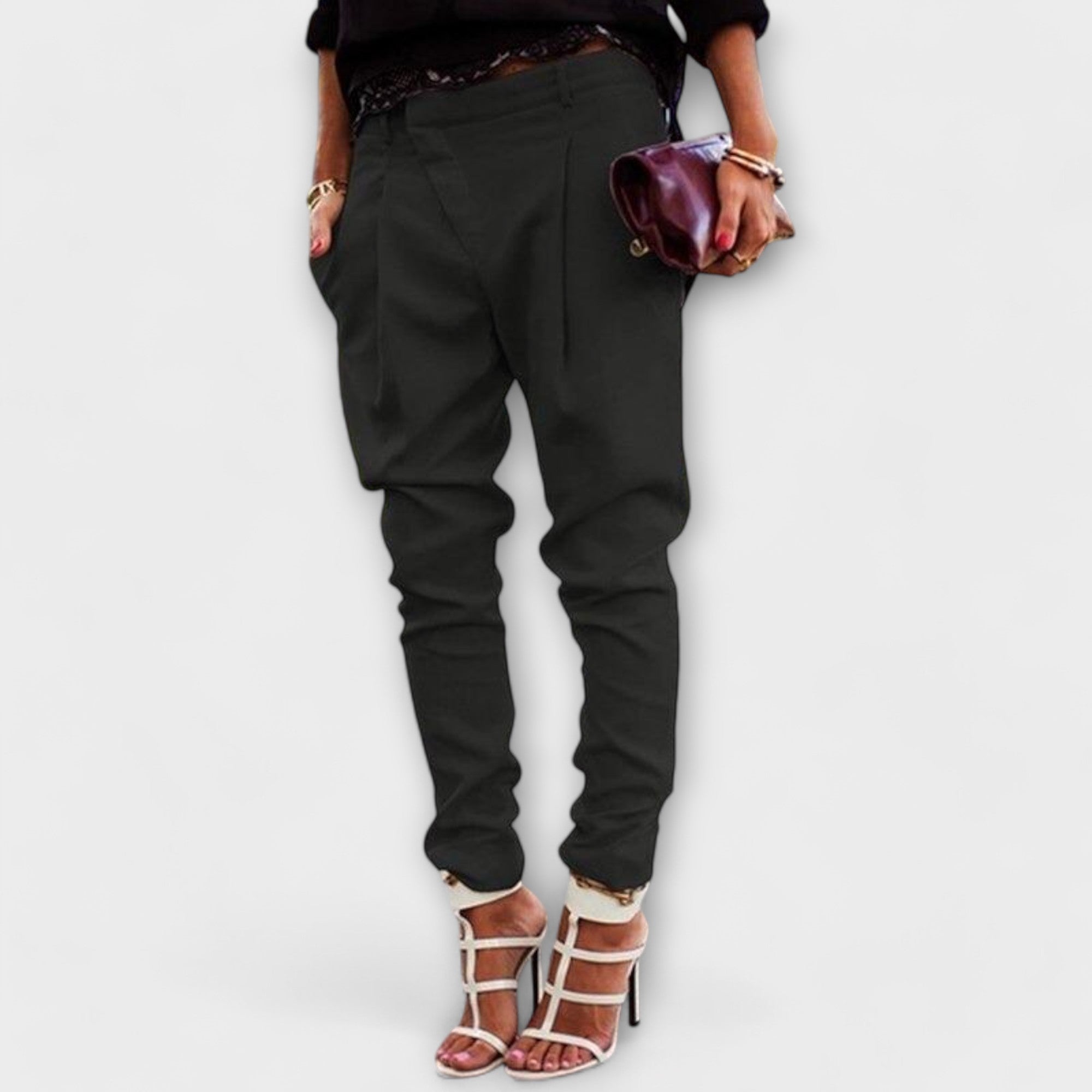 Élise™ - Elegant Tapered Trousers