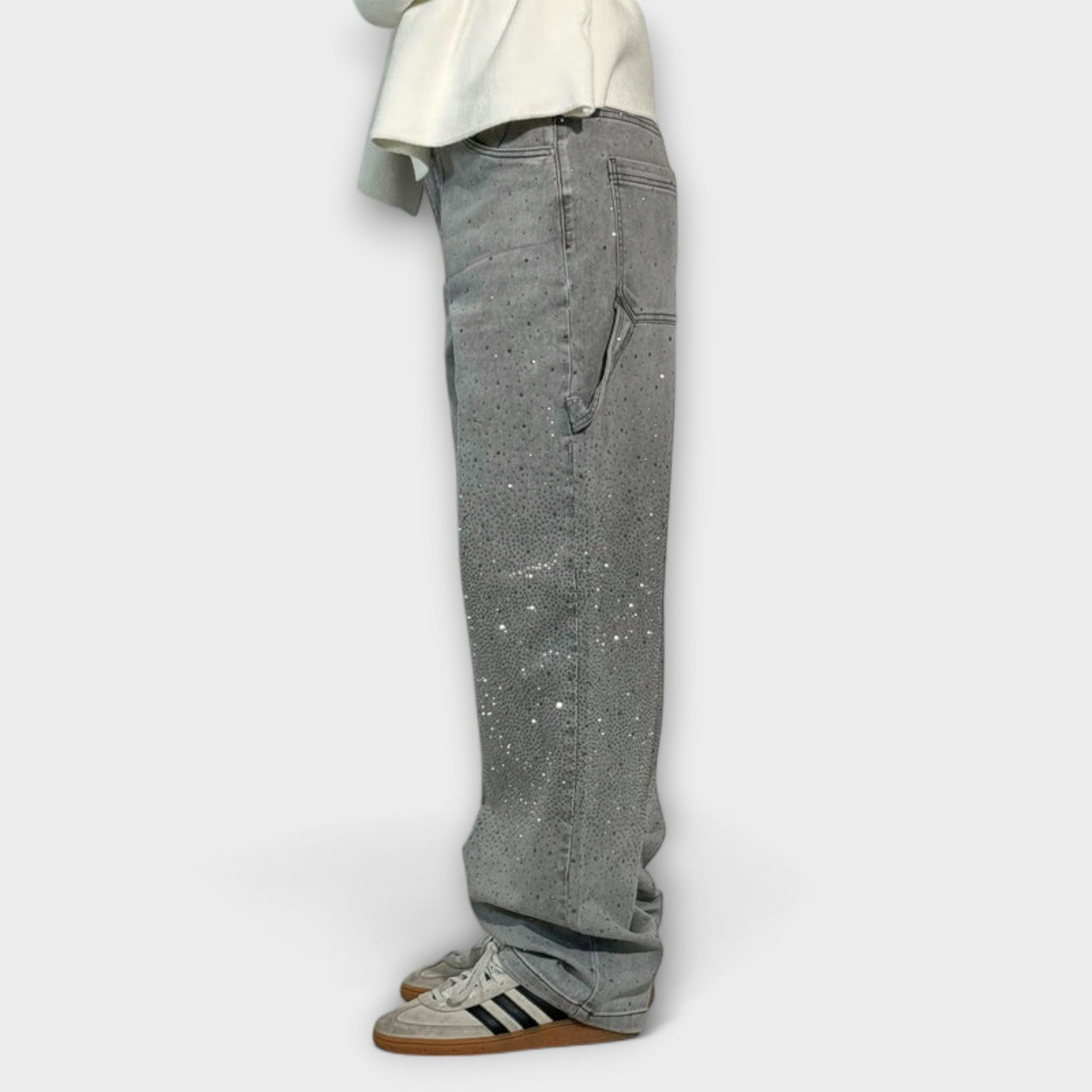 Élise™ - Denim Balloon Carpenter Jeans