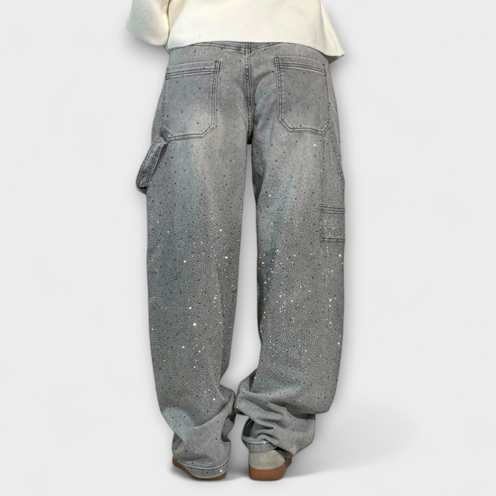 Élise™ - Denim Balloon Carpenter Jeans