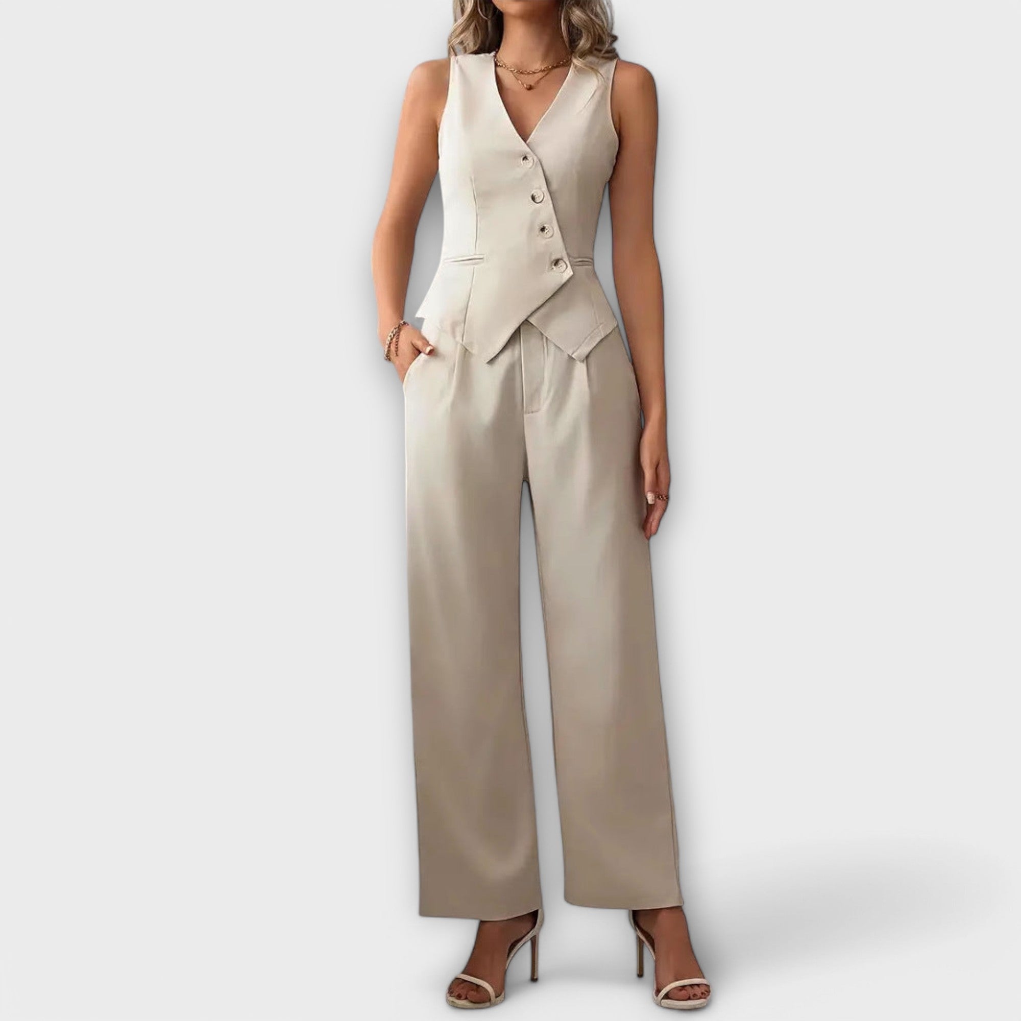 Élise™ Waistcoat and Trousers Ensemble