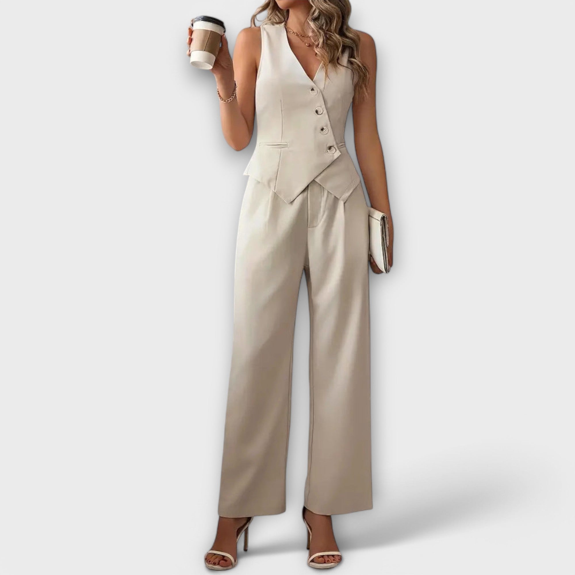 Élise™ Waistcoat and Trousers Ensemble