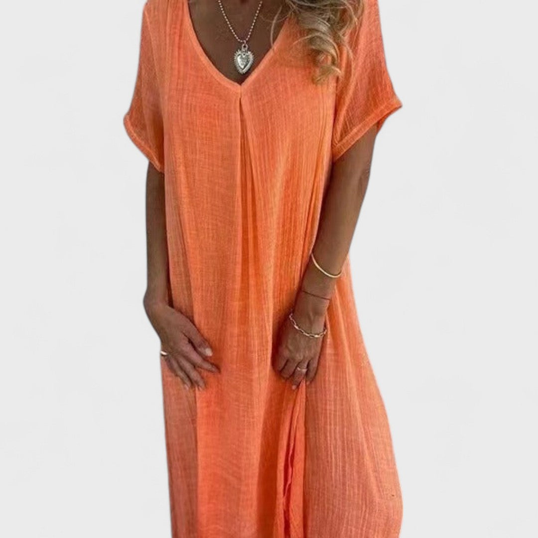 Élise™ - V-Neck Dress