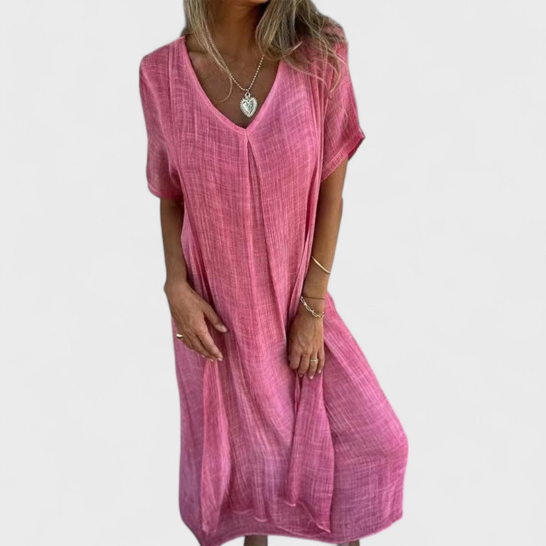 Élise™ - V-Neck Dress
