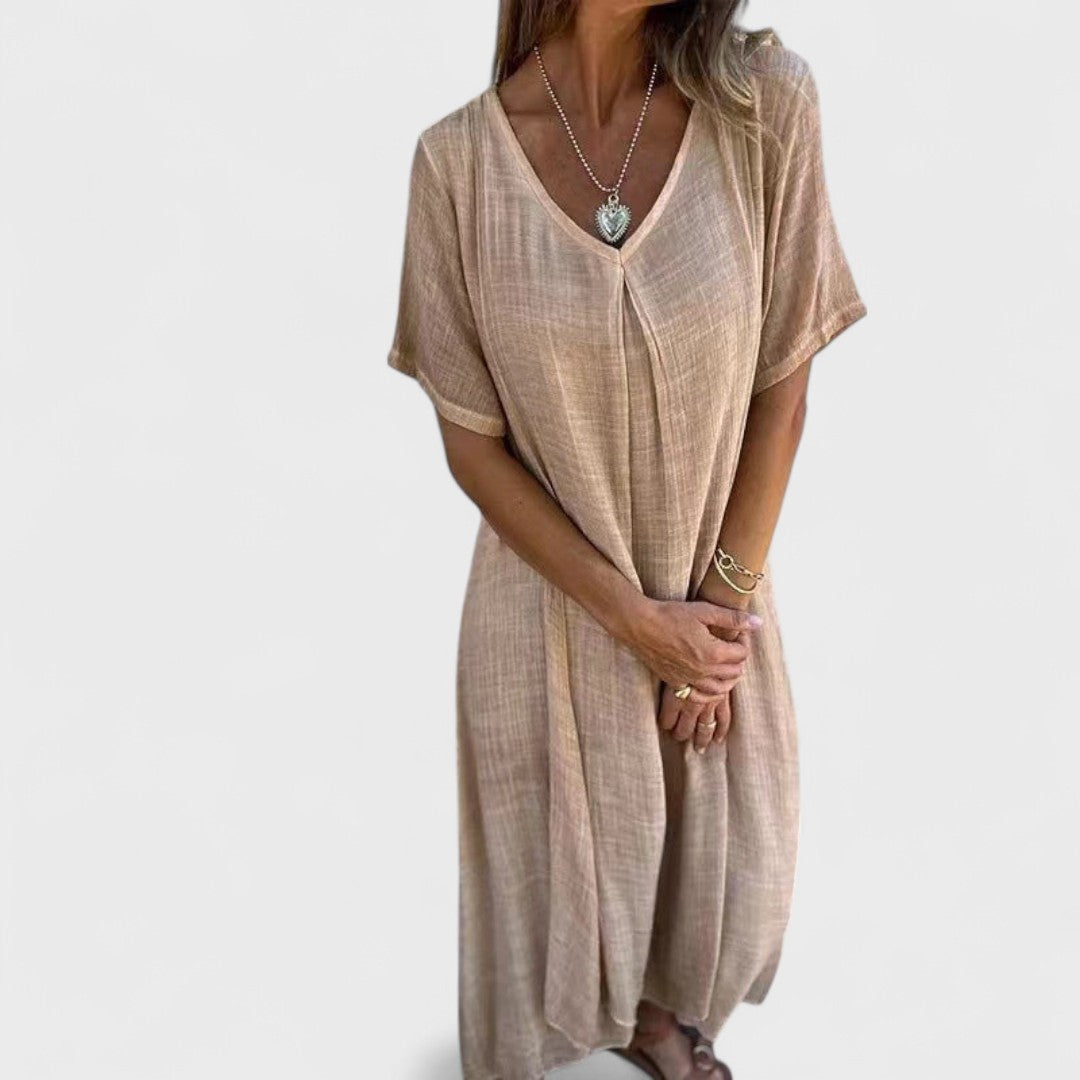 Élise™ - V-Neck Dress