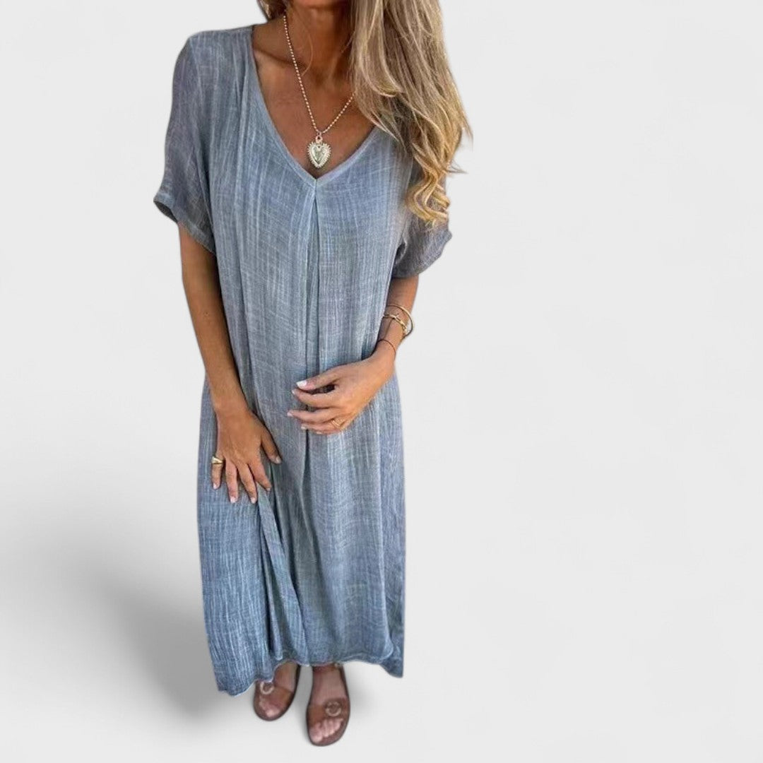 Élise™ - V-Neck Dress