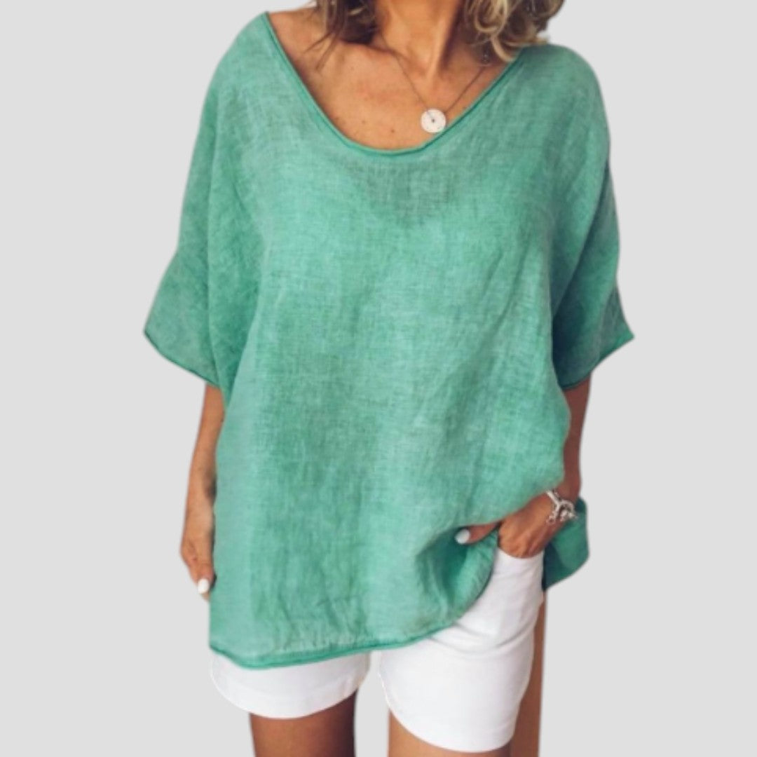ÉLISE™: COMFORTABLE AND FLOWY BLOUSE