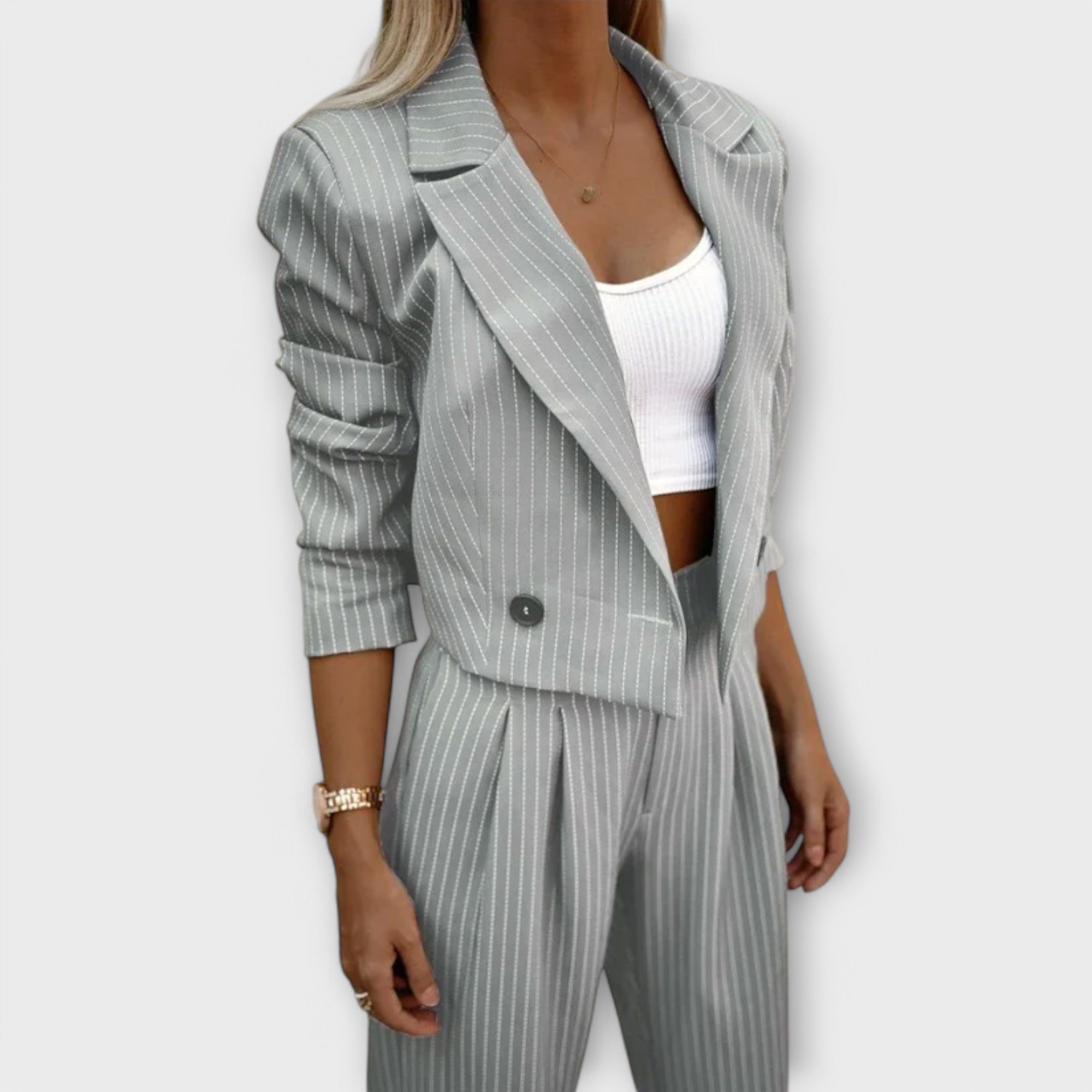 Élise™ Striped Women's Suit
