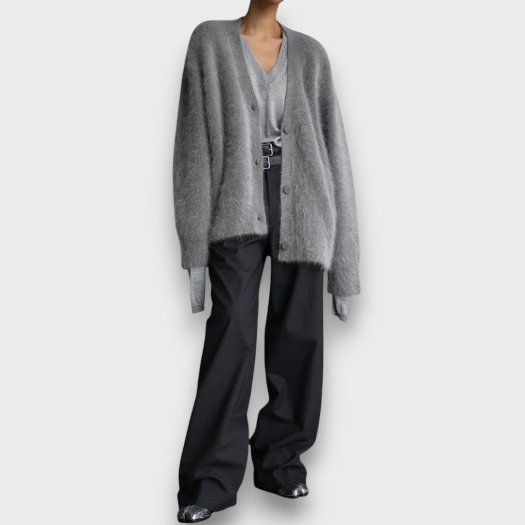 Élise – Soft Cardigan with Classic Cut