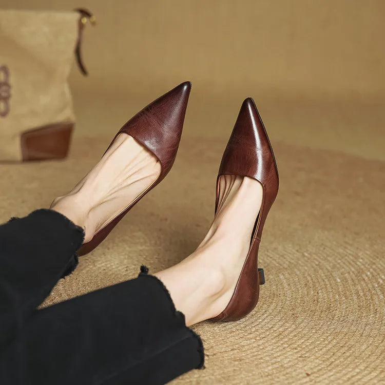 Élise™ - Leather Pumps