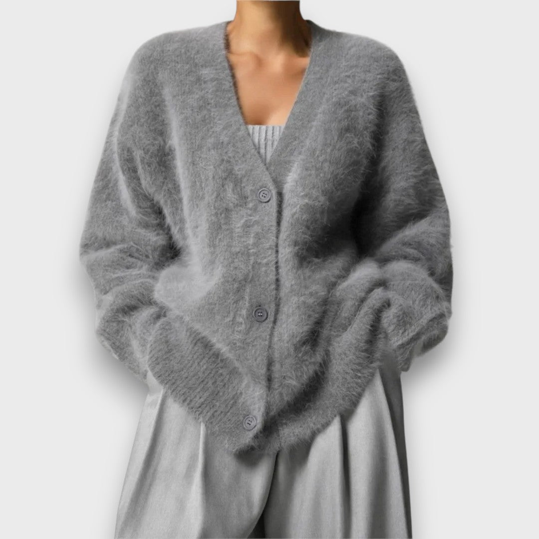 Élise – Soft Cardigan with Classic Cut