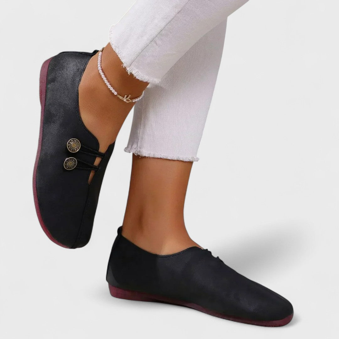 Élise™ - Women's Orthopaedic Moccasins in Soft Suede