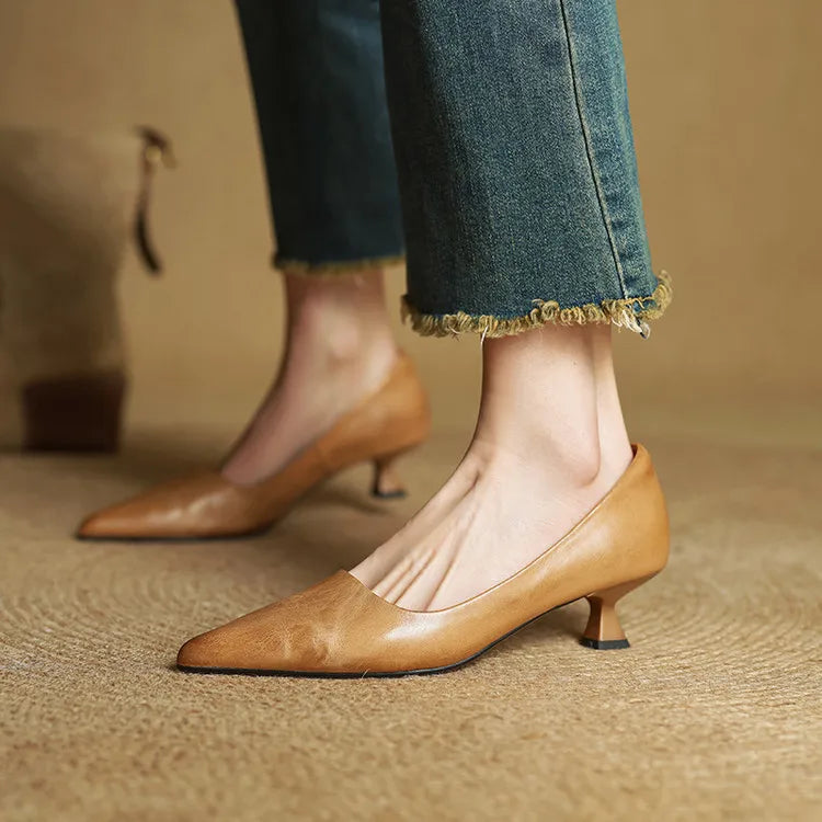 Élise™ - Leather Pumps
