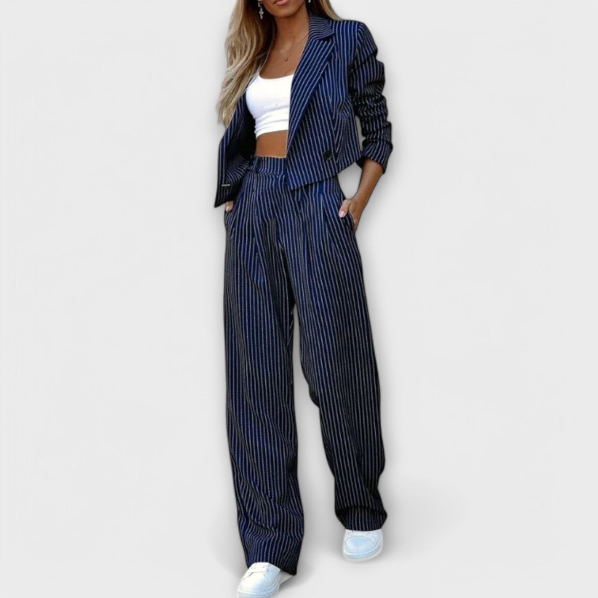 Élise™ Striped Women's Suit