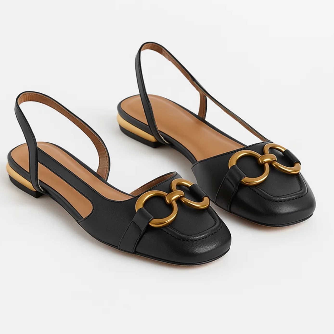 Élise™ - Slingback Flat Shoes