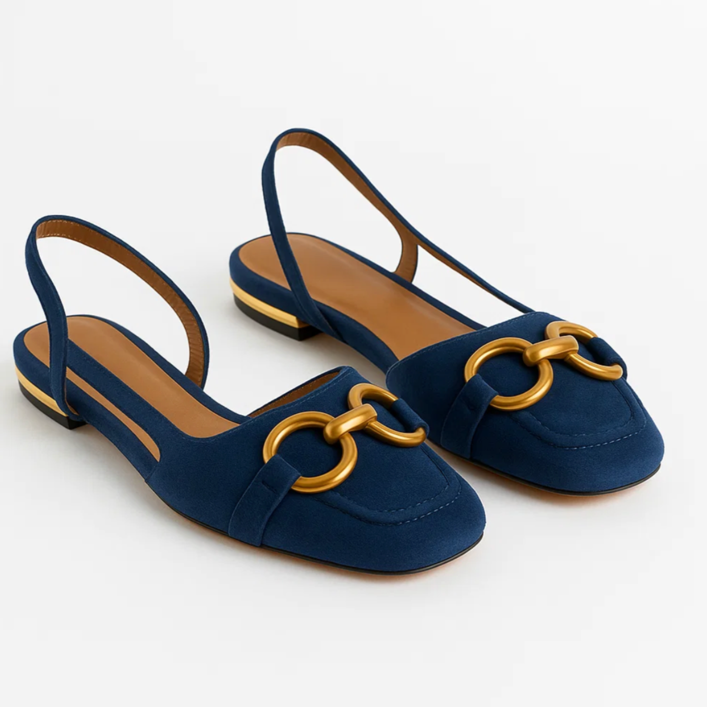 Élise™ - Slingback Flat Shoes