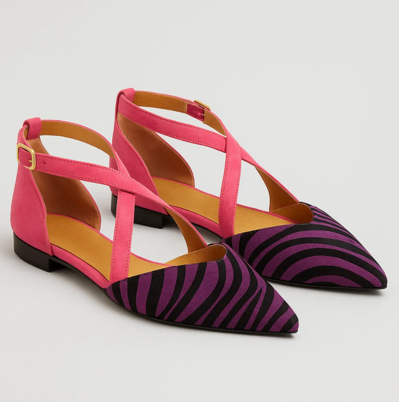 Élise™ - Zebra Chic Ballerina