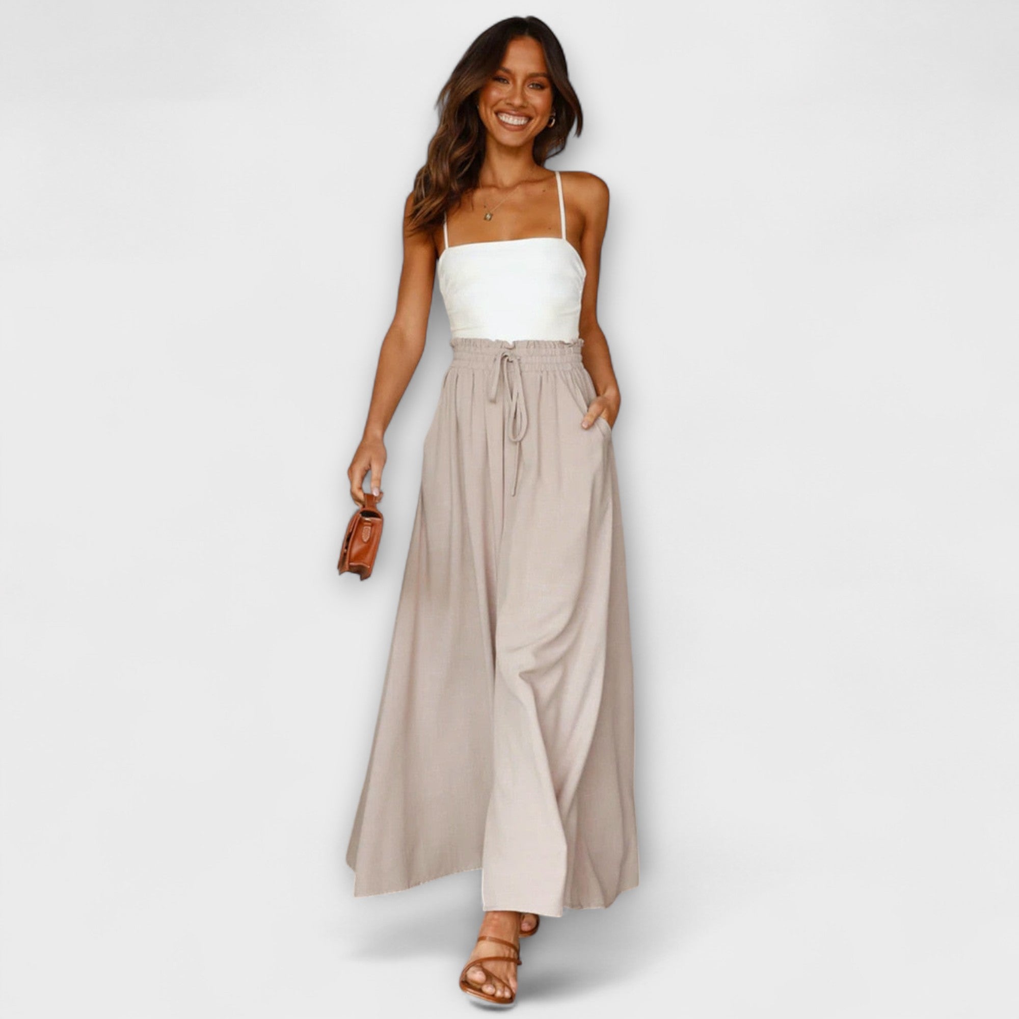Élise™ - Comfortable Pleated Trousers