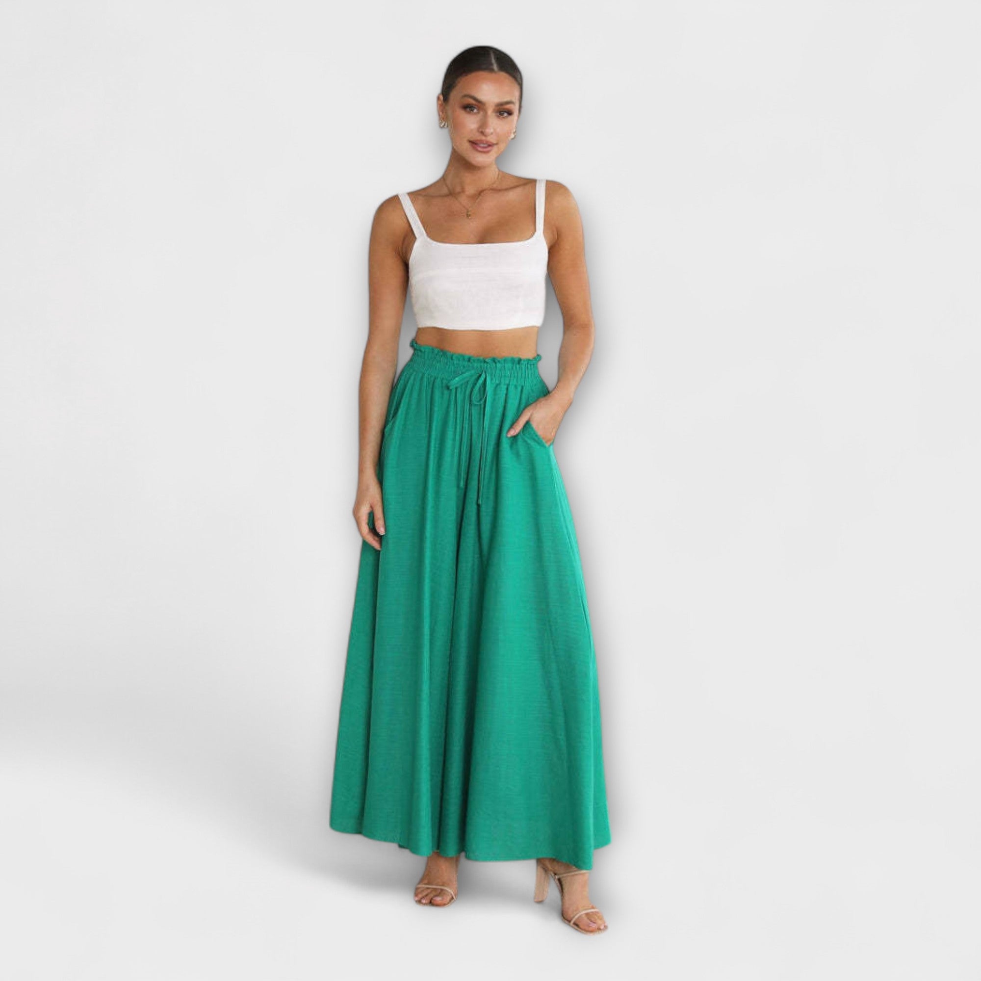 Élise™ - Comfortable Pleated Trousers