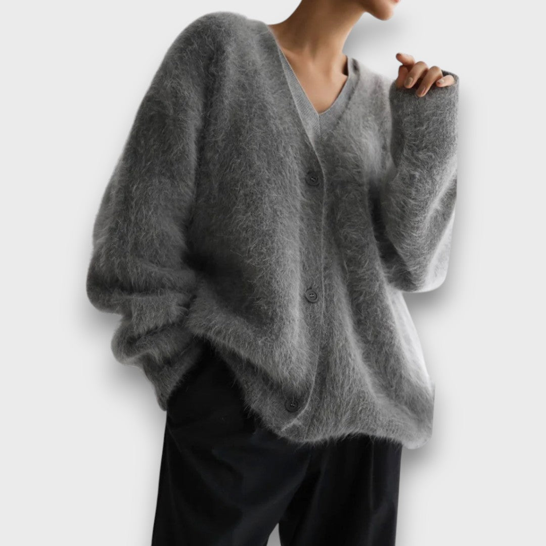 Élise – Soft Cardigan with Classic Cut