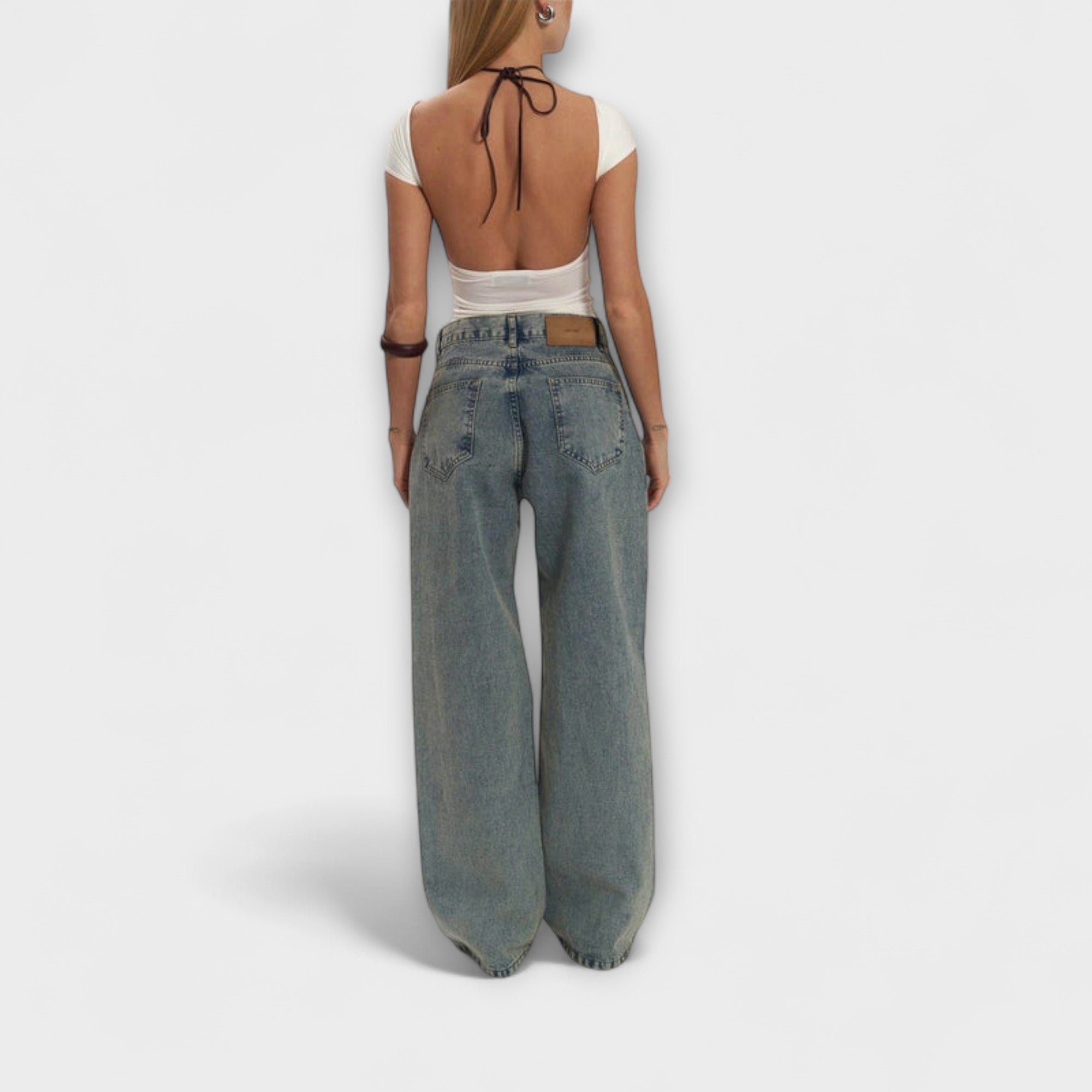 Élise™ - Jeans in Transparent Denim Blue Trixie