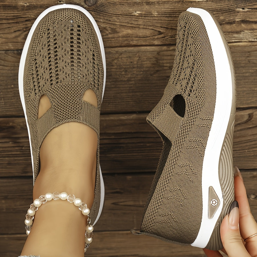 Élise™ - Breathable Slip-On Sneakers