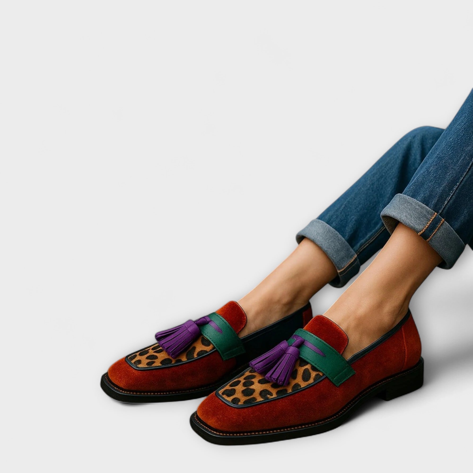 Élise™ – Multicoloured Loafers