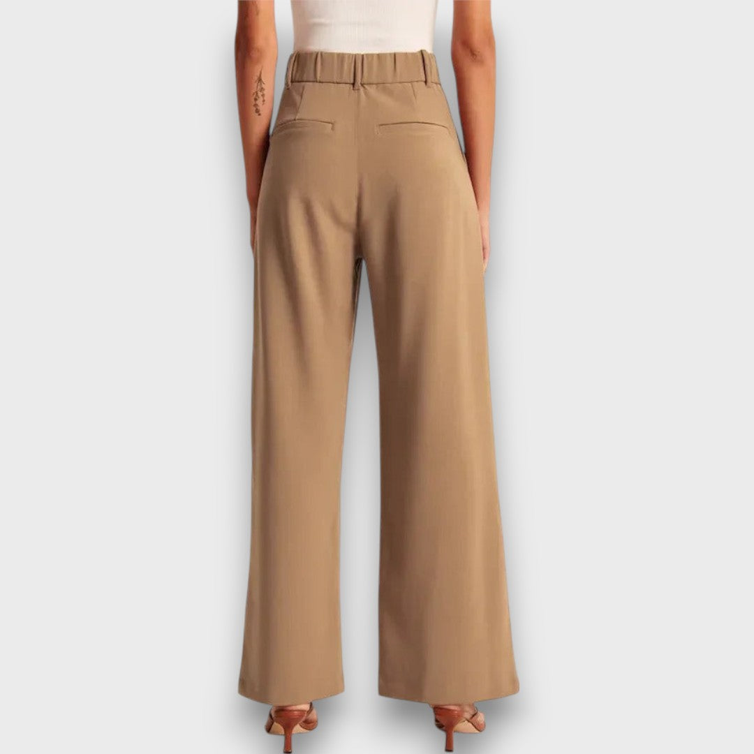 Élise™ – High-Waisted Wide-Leg Trousers