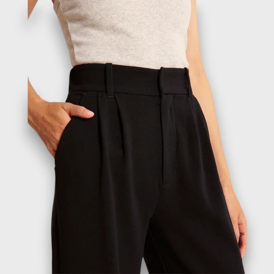 Élise™ – High-Waisted Wide-Leg Trousers