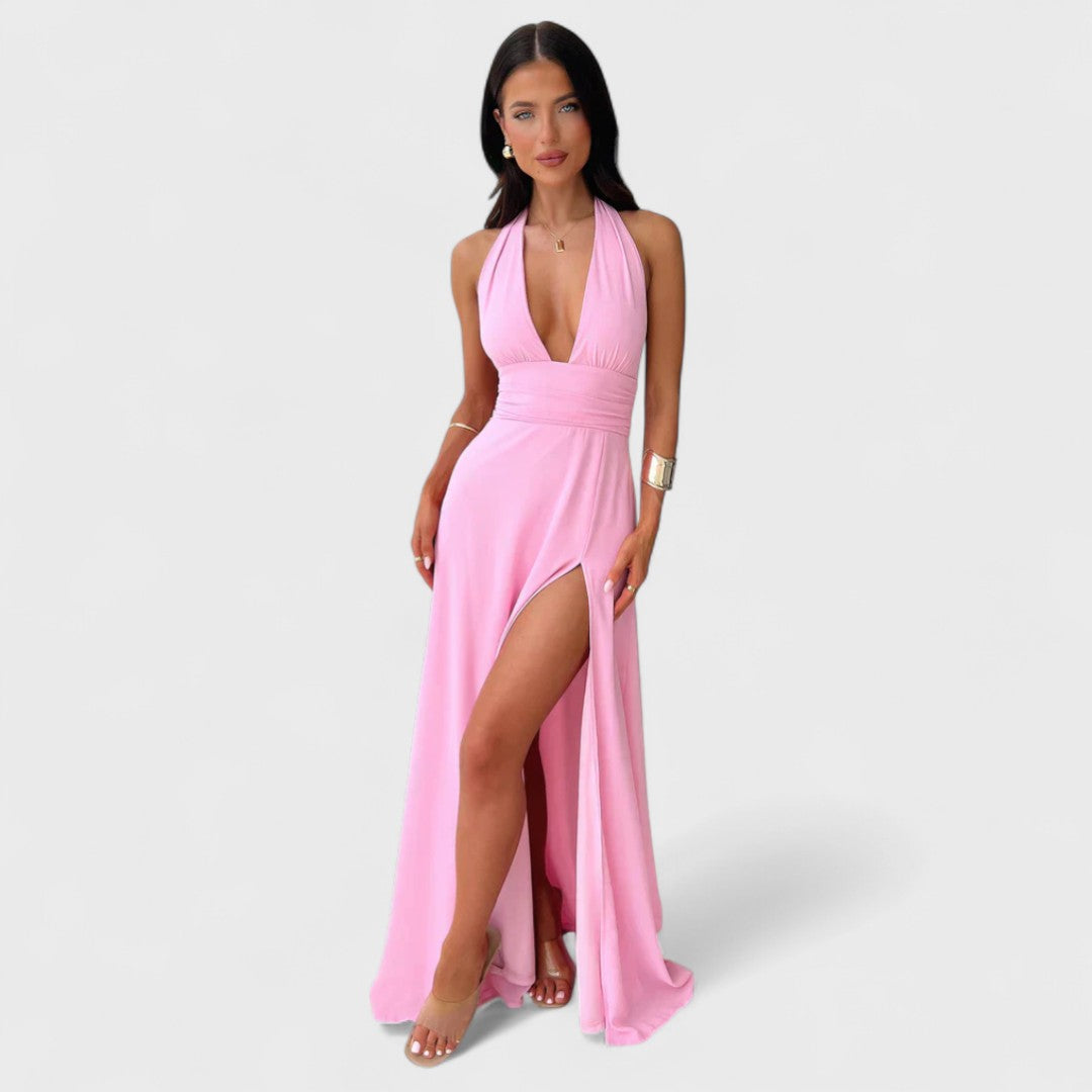 Élise™ - Figure-Flattering Long Summer Dress
