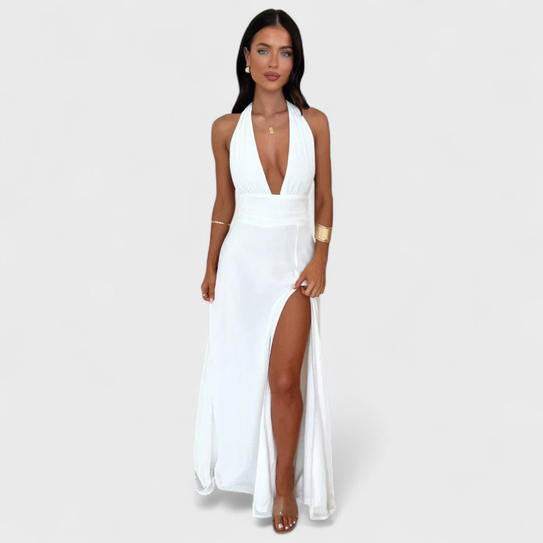 Élise™ - Figure-Flattering Long Summer Dress