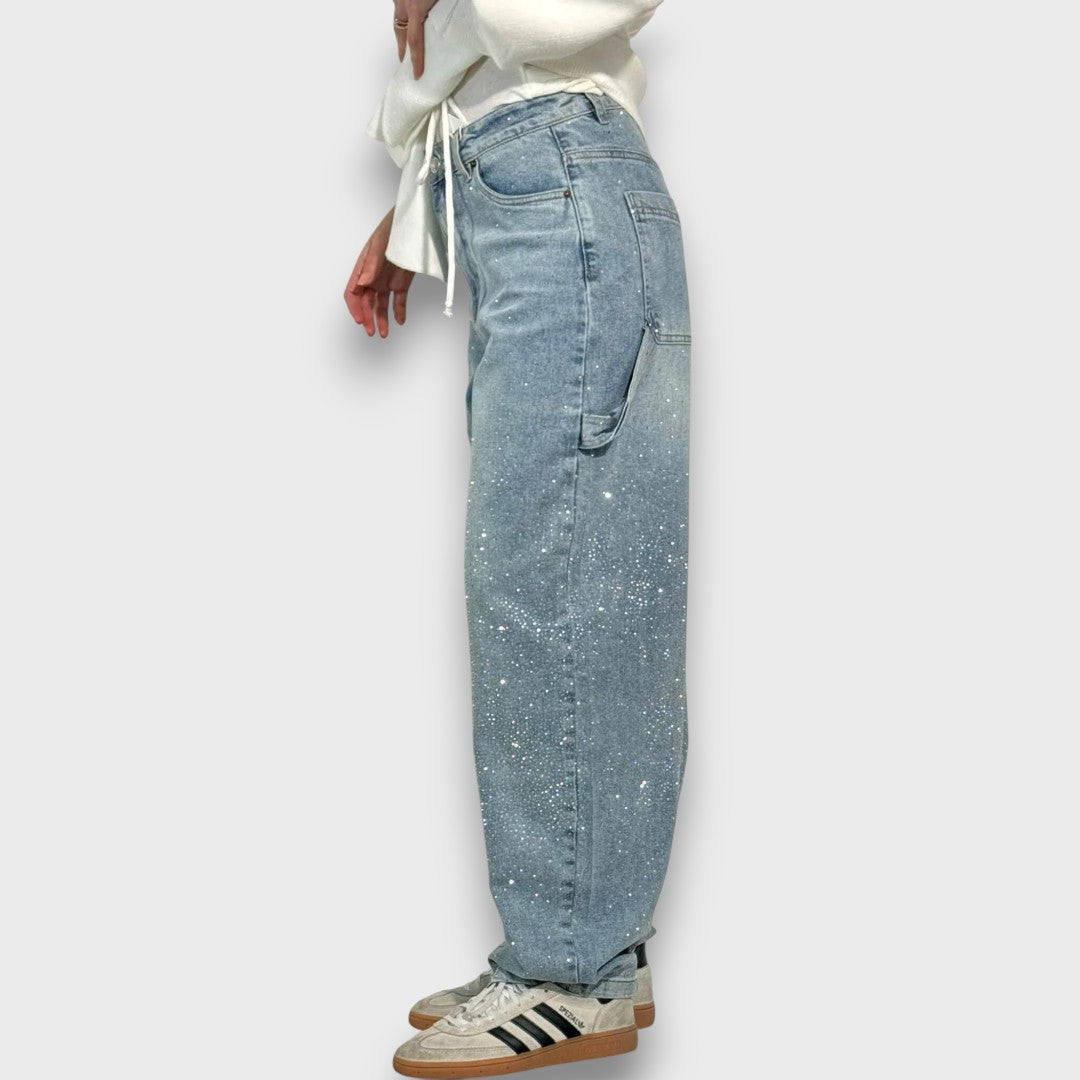 Élise™ – Jeans with a Sparkling Finish and Urban Character