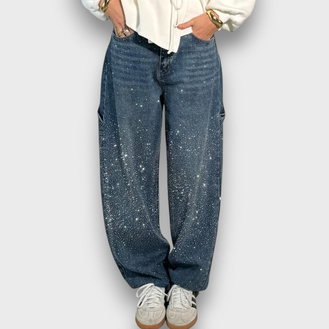 Élise™ – Jeans with a Sparkling Finish and Urban Character