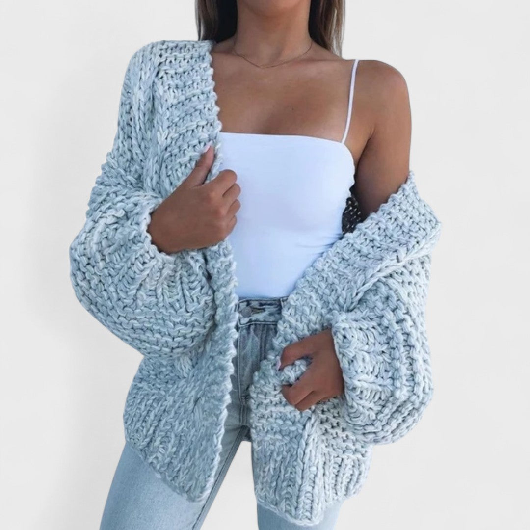 Élise - Cozy Chunky Knit Cardigan