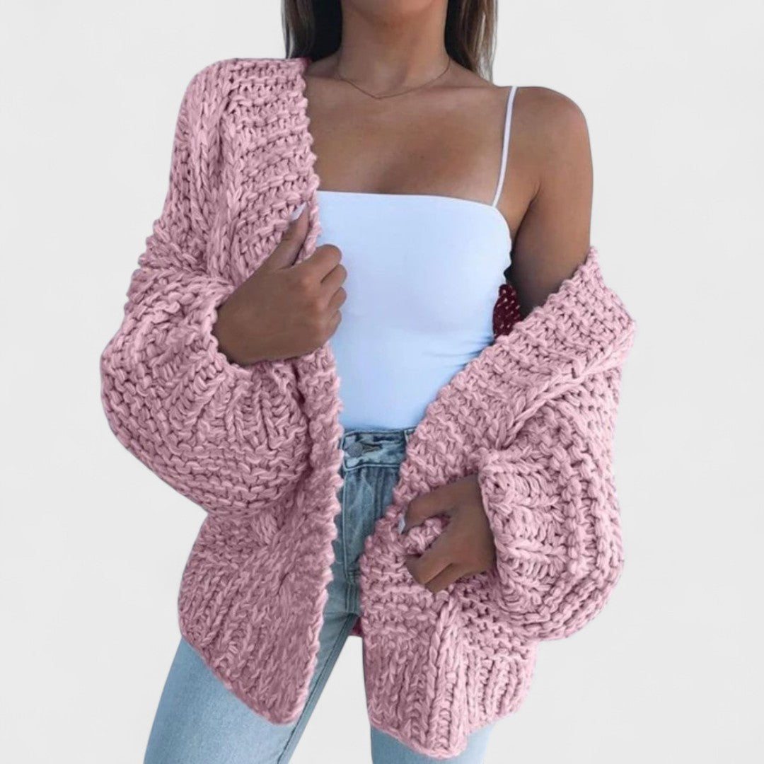 Élise - Cozy Chunky Knit Cardigan