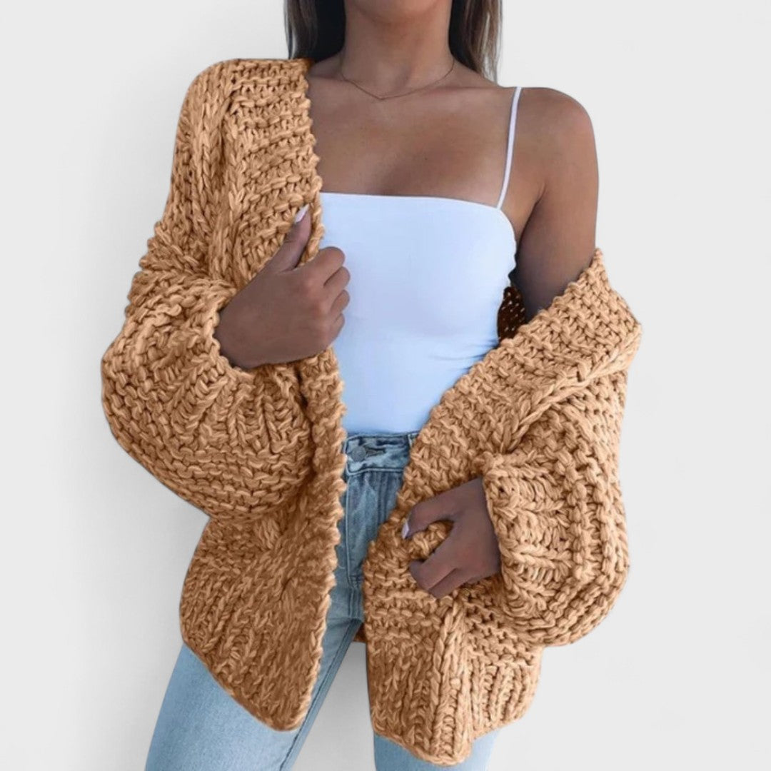 Élise - Cozy Chunky Knit Cardigan