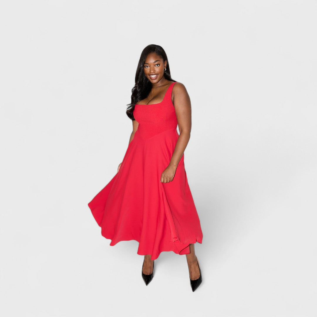 Élise™ – Timeless Flowing Midi Dress
