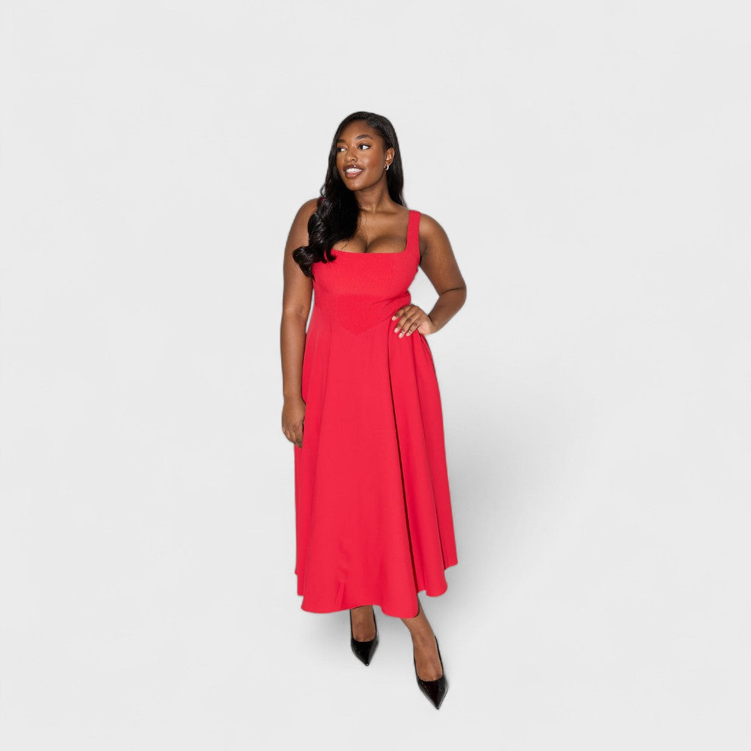 Élise™ – Timeless Flowing Midi Dress