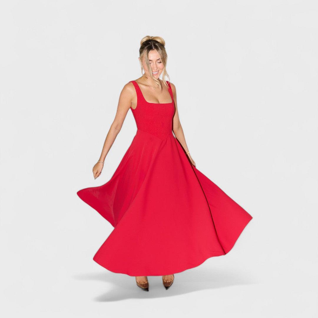 Élise™ – Timeless Flowing Midi Dress