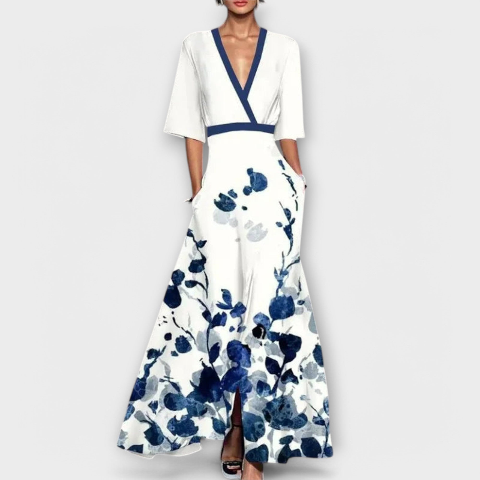 Élise™ - Elegant Women's Dress with Sleeve Design
